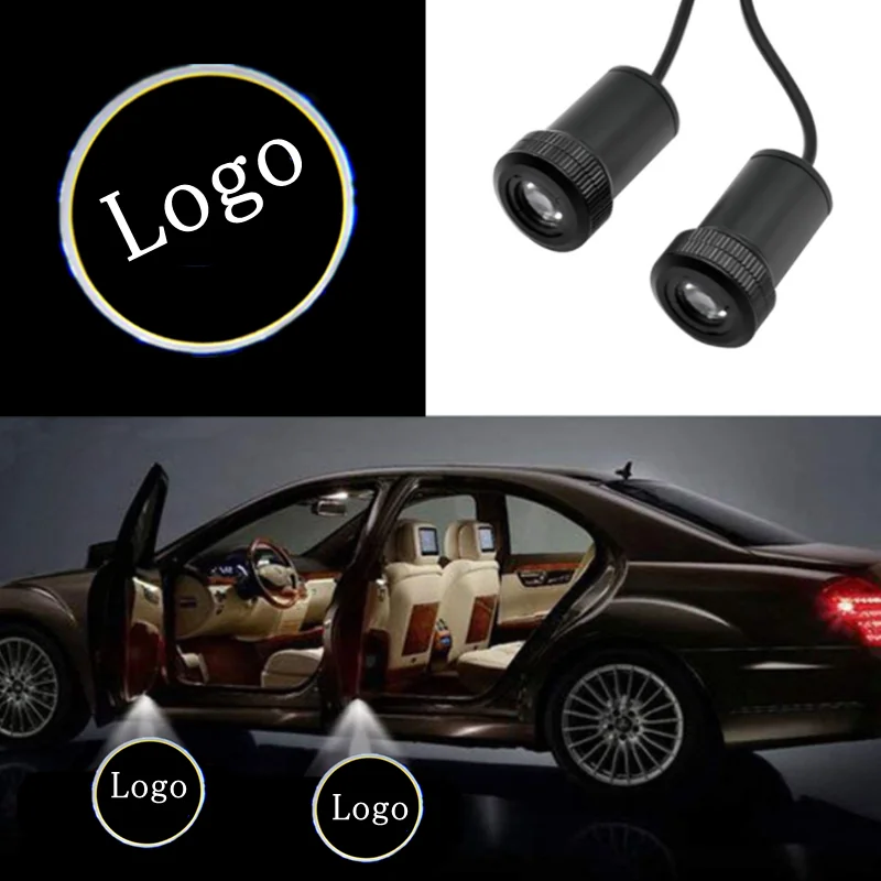 Car Door Light LED Laser Shadow Projector Lamp For Opel Astra H G J Insignia Zafira B Corsa D Vectra C Antara Vivaro