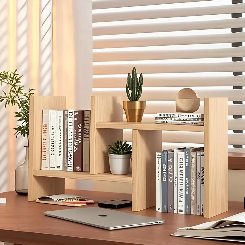 

Bookshelf retractable shelf dormitory desk recommended durable small bookcase corner storage finishing racksturdy and durable