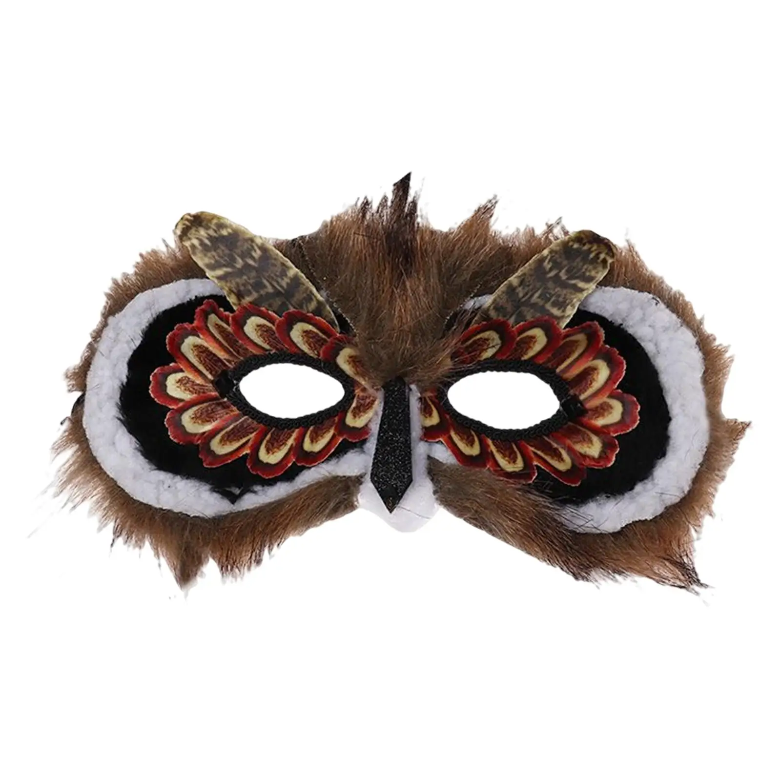 Kinder 3D Eule Masken Dekorative Gesicht Abdeckung mit Elastische Band Kopfbedeckungen Tier Maske für Mädchen Jungen Halloween Prom Party Maskerade