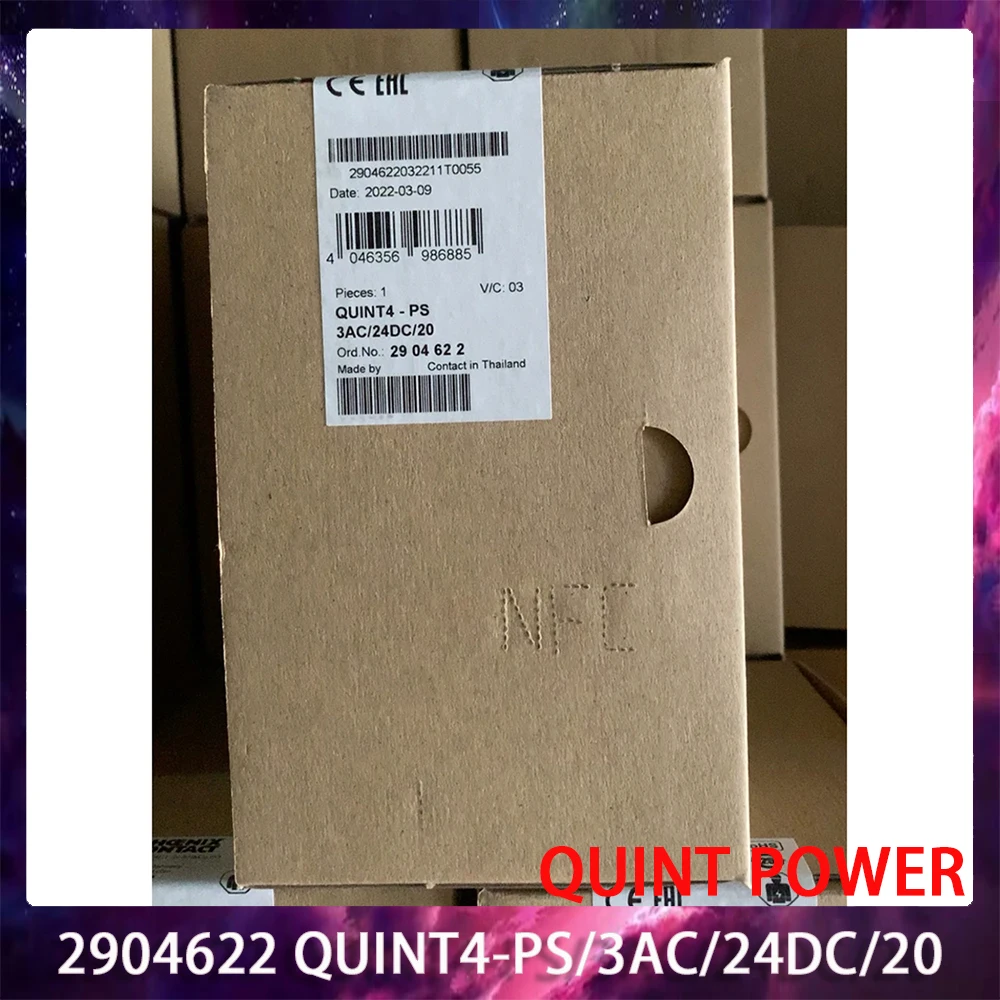 New 2904622 QUINT4-PS/3AC/24DC/20 QUINT POWER (Replace:2938727) 24VDC/20A Switching Power Supply Fast Ship Works Perfectly