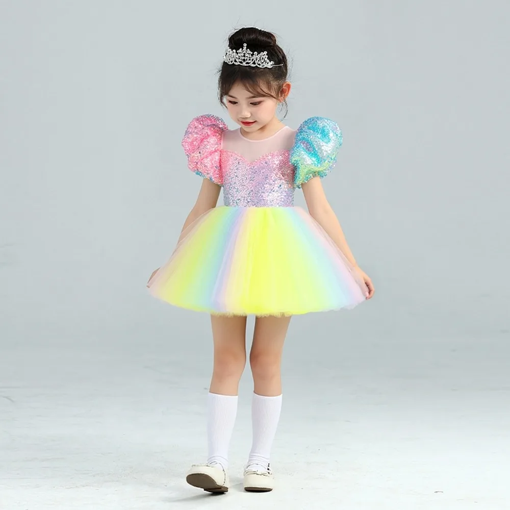 Leotardos para niñas, vestidos, trajes de escenario, tutú, ropa para niños, Ropa de baile, ropa para niños, vestido de Ballet elegante y bonito
