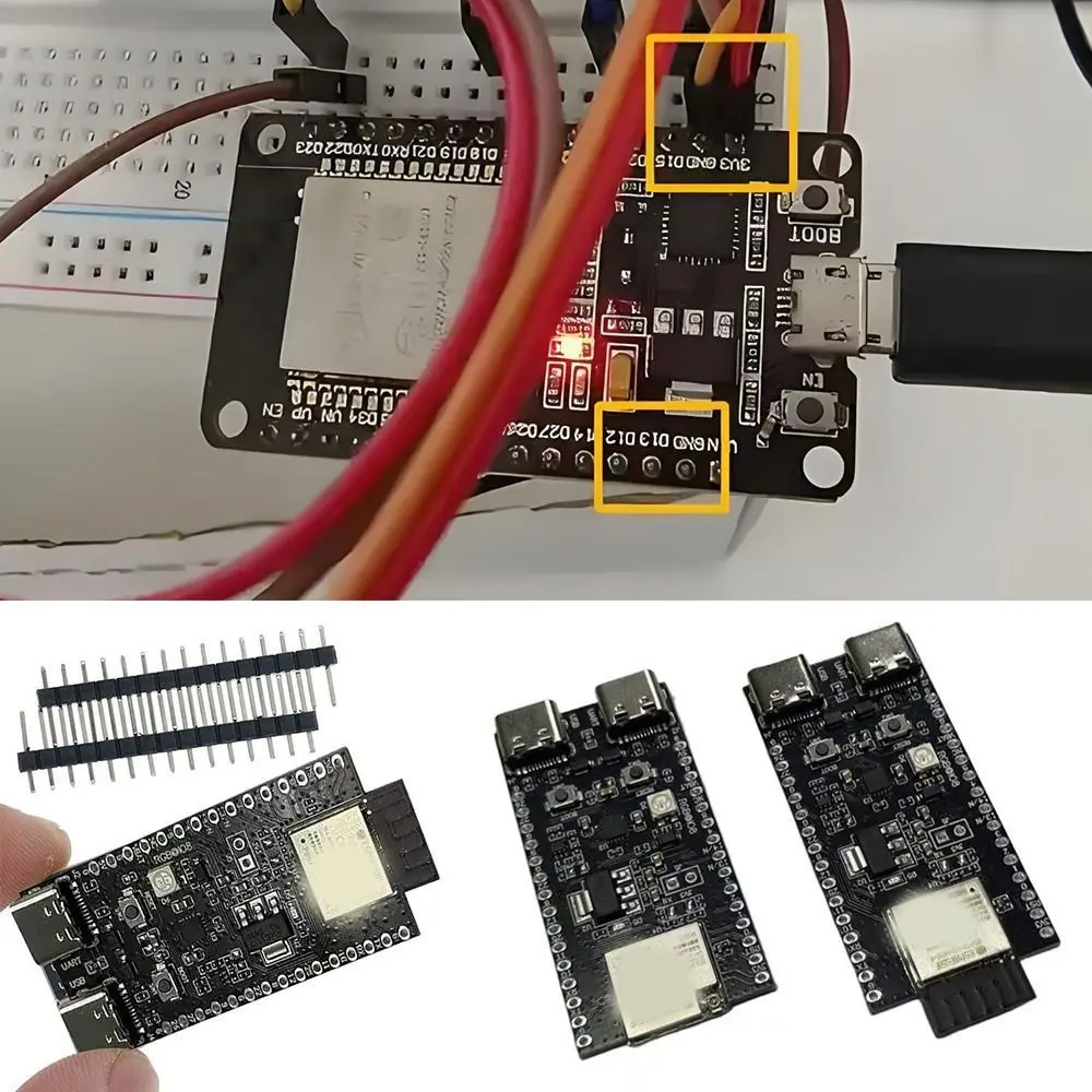 

НОВОЕ низкое энергопотребление ESP32-H2 DevKit Высокопроизводительный DIY ESP32 Беспроводной модуль Макетная плата Встроенные системы