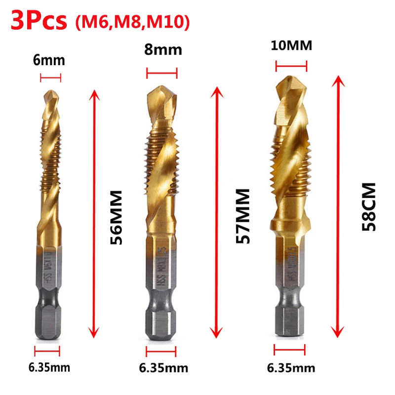 Variant: 3Pcs-M6-M8-M10
