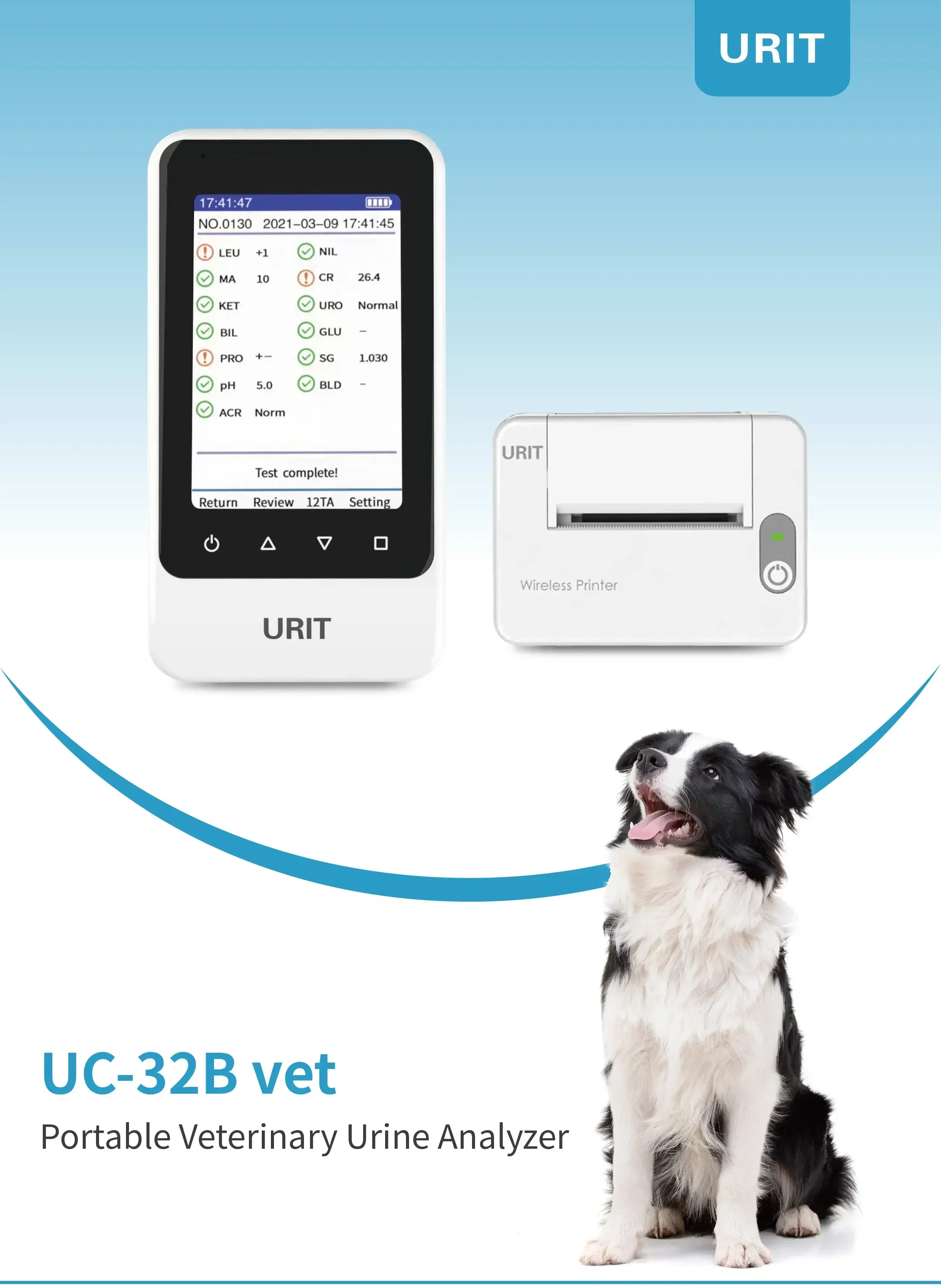 Animal inspection equipment  portable veterinary automatic Vet Urine Analyzer