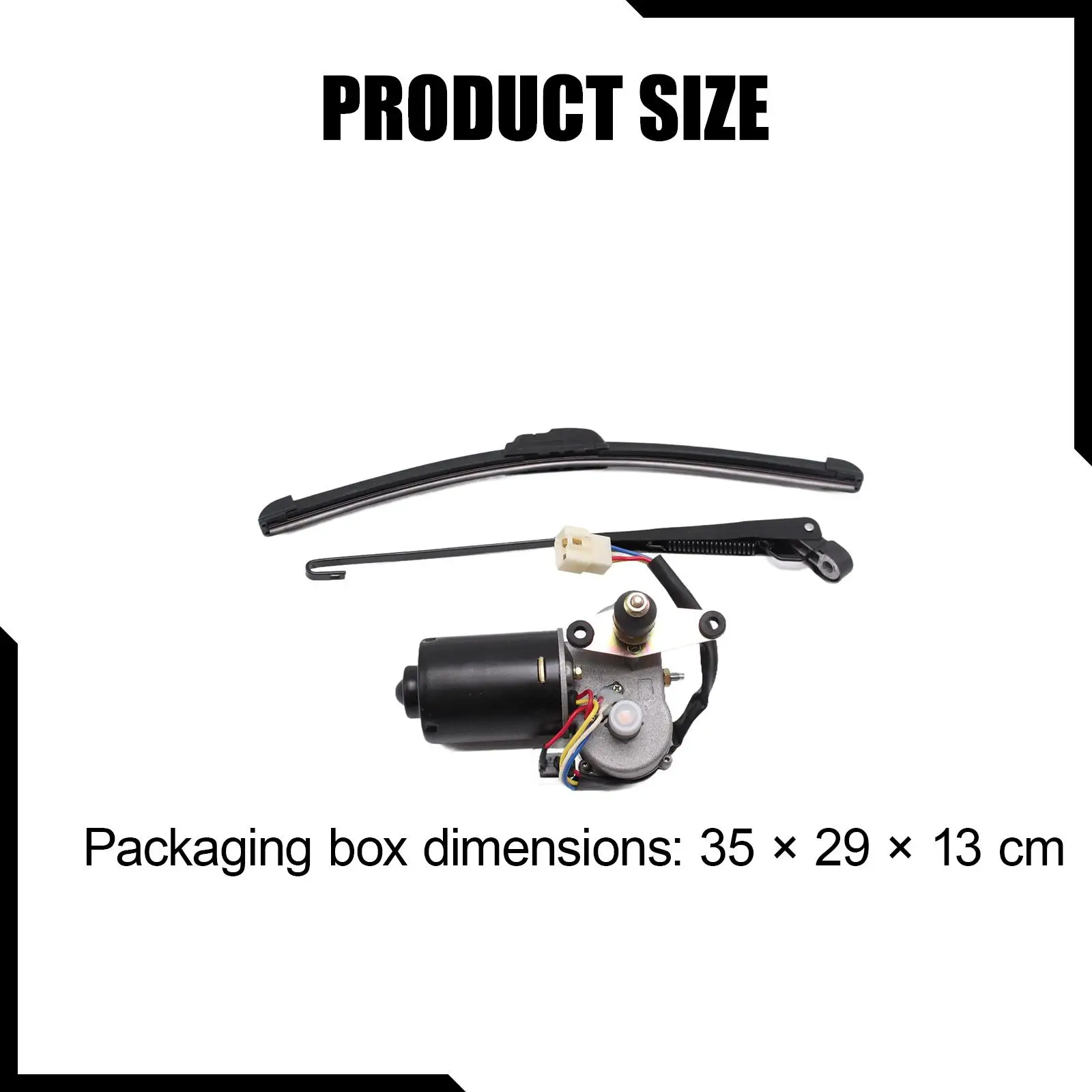 

Комплект электрических стеклоочистителей для UTV 12В, электрический мотор 12В для UTV с электроприводом