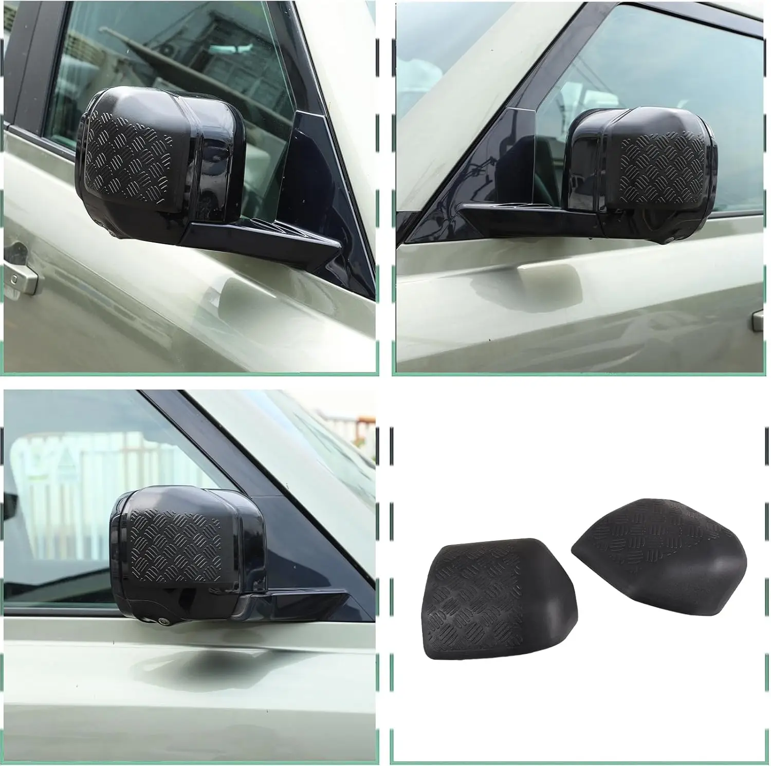 

2 шт. накладки на боковые зеркала заднего вида для Land Rover Defender 90 110 130 2020-2024, защита от царапин