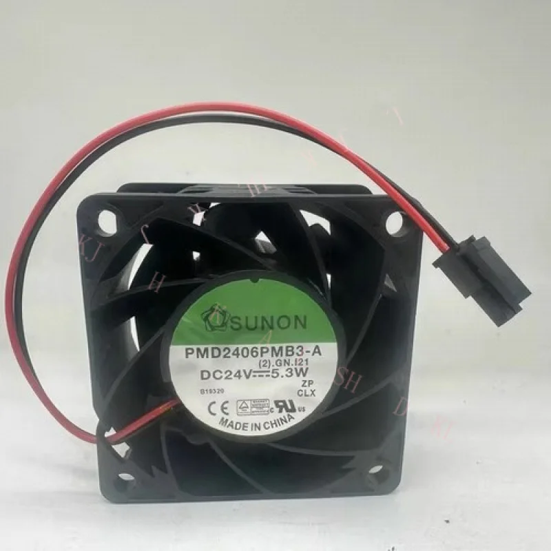 

N NEW FOR SUNON 6038 PMD2406PMB3-A DC24V 5.3W Cooling fan
