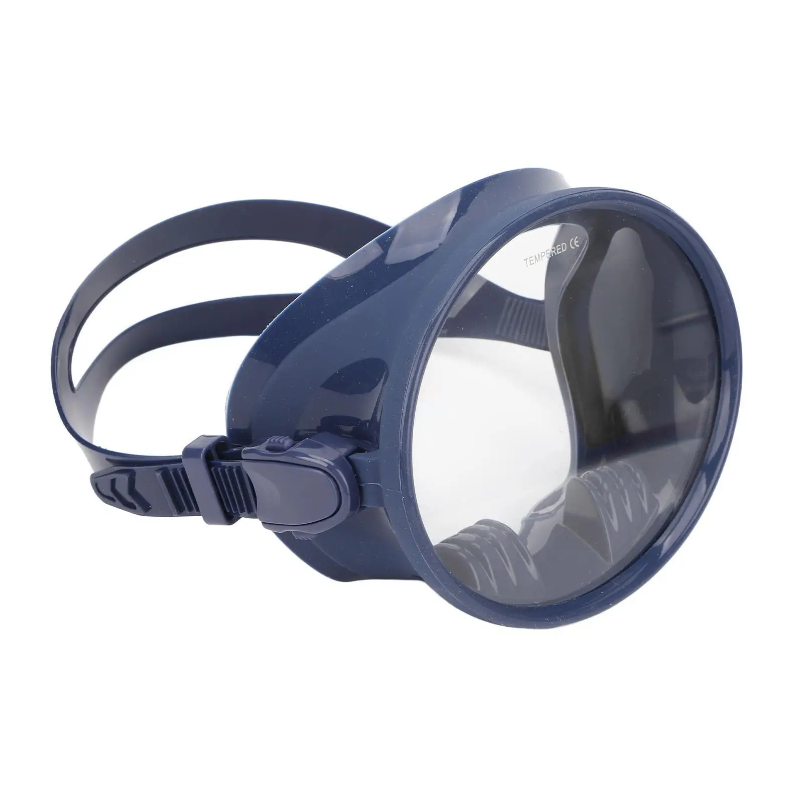 Snorkel Goggles with Tempered Glass Lens & Food-Grade Silicone - Clear View Diving Glasses for underwater Adventure