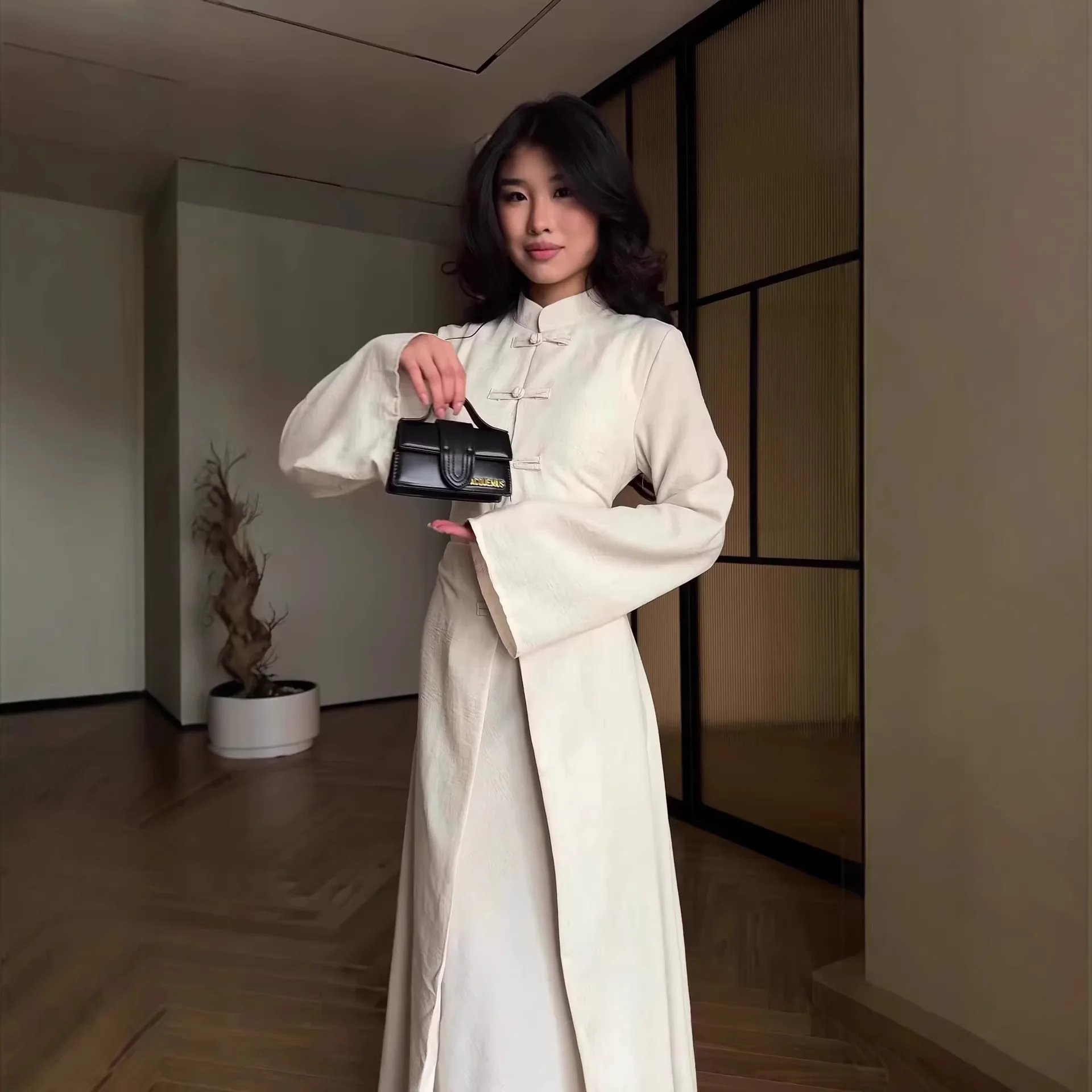 Skirt Suit Women Eid Muslim Cardigan Robe Skirts 2 Piece Sets Ramadan Lace Up Morocco Modest Outfits Dubai Long Coat Ensemble