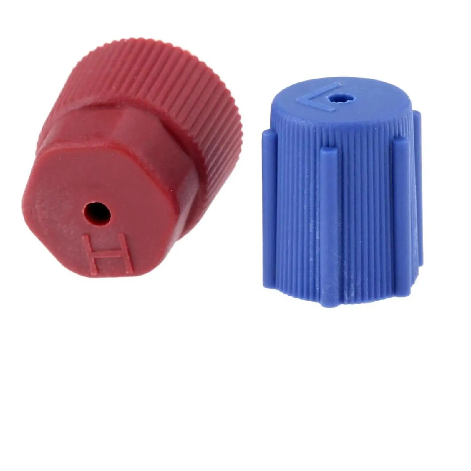 

10x Generic A/C System Charging Port Caps High Side and Low Side Easy to Use A/C Service Charging Port Covers Parts for Car