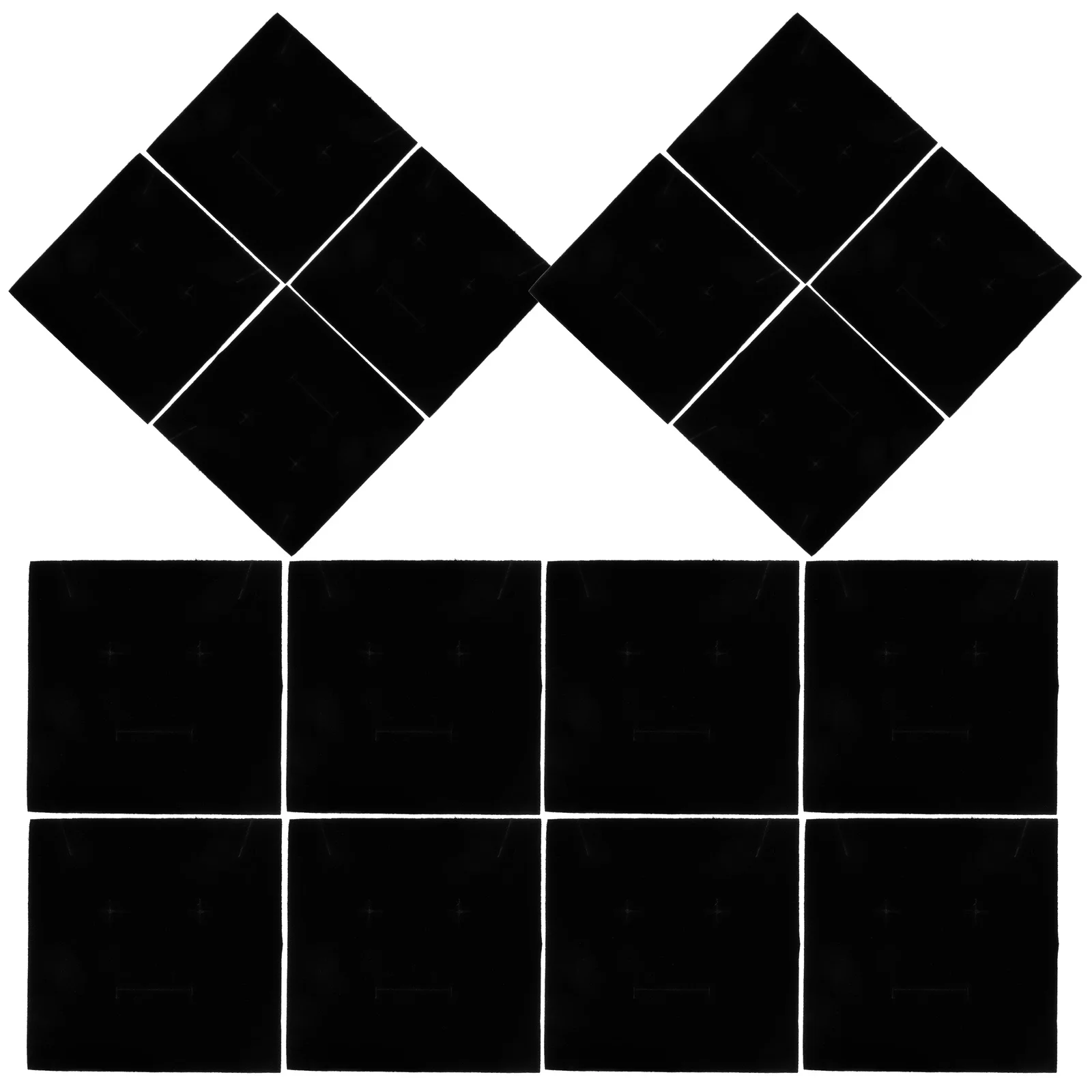 20 Pcs Jewelry Foam Padding Sponge Lining Sponges Ring Organizer Insert Embedded