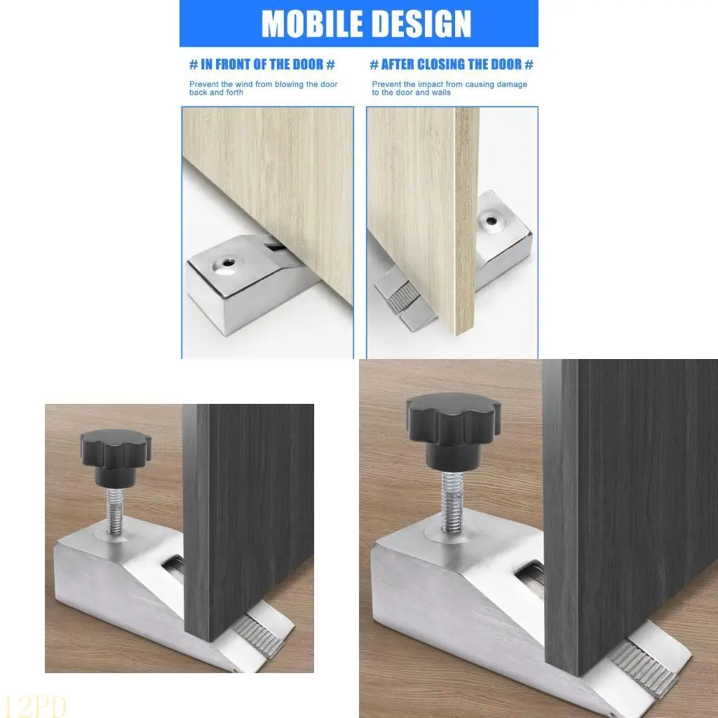

12PD Compacts Travel Door Lock Reinforcement Adjustable Height Door Security Bar for Home Office Travel