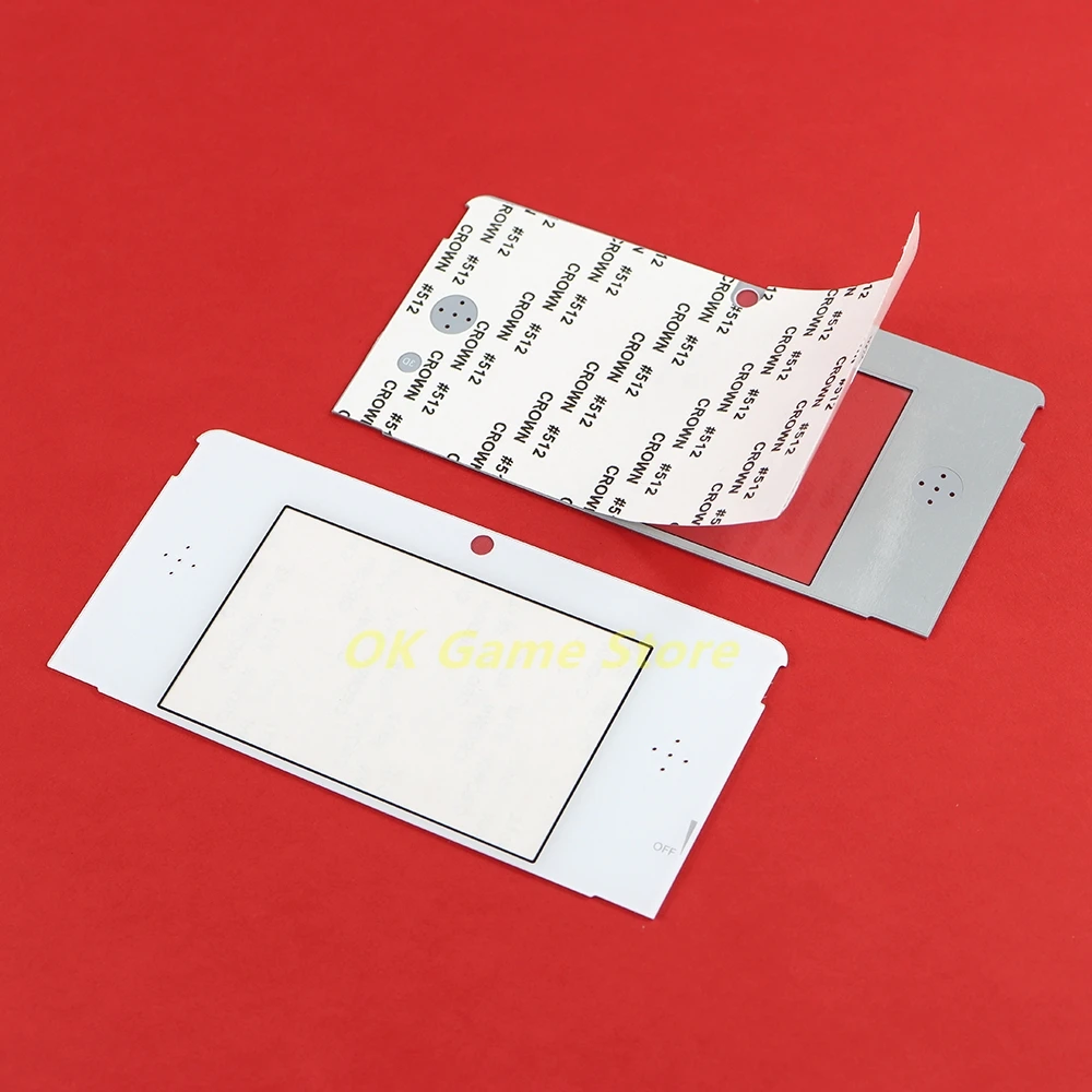 Plastic Top Screen Lens For 3DS Upper LCD Display Protection Plastic Panel Lens For 3DS Replacement Parts