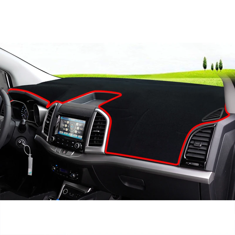 Car Dashboard Mat for Jac S3 Refine 2014-2023 Dash Board Cover Sunshade Pad Mats Rug Carpet Accessories Auto Kit Modify