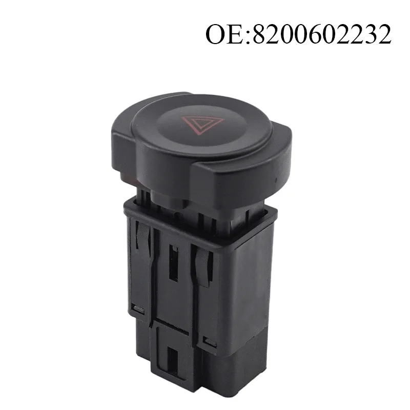 8200602232 Suitable for 04-12 Renault car emergency light switch, dual flash indicator light switch controller