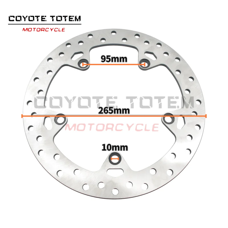 Motorcycle front brake discs for the BMW C400X F650GS F700 GS F 800 GS F 850 GS Adventure - view 2