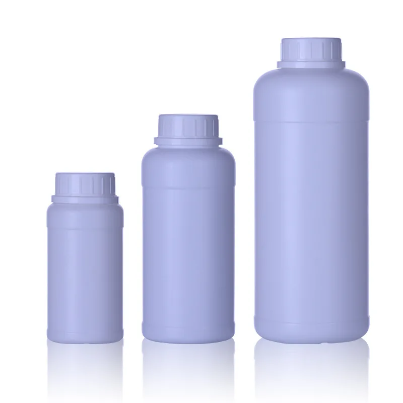 250ml 500ml 1000ml Empty Plastic Bottle Containers Fluoride Bottle Ink Bottles 1L Chemical Container Bottles PP Anti-theft Cap