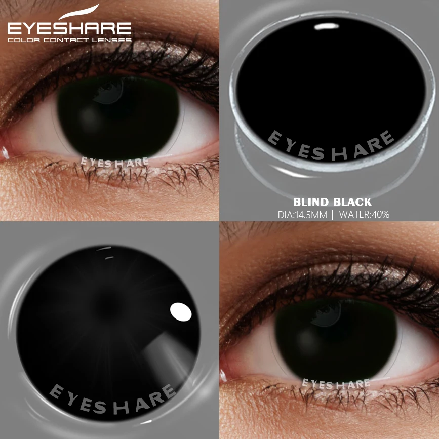 EYESHARE Color Contact Lens Cosplay Colored Lenses for Eyes Anime Lenses 2pcs Colored Contacts Yearly Use Colored Pupils Lenses