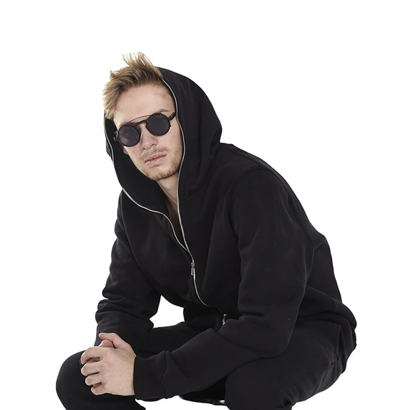 Your Own Design Custom Printed Full Zipper Up Hoodie Men Women Casual Fashion Long Sleeve Hooded Jackets Personality Sweatshirts