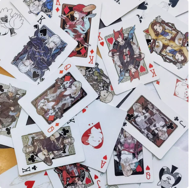 

Аниме Final Fantasy XIV ff14 покерная карта семейная праздничная вечеринка игральные карты колода карты доска подарки