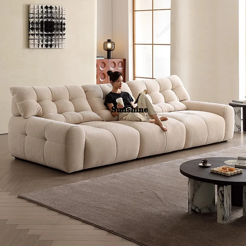 

Диван для гостиной, комфортный, в стиле лёгкой роскоши, для балкона, в европейском винтажном стиле, индивидуальный дизайн, мебель Divano