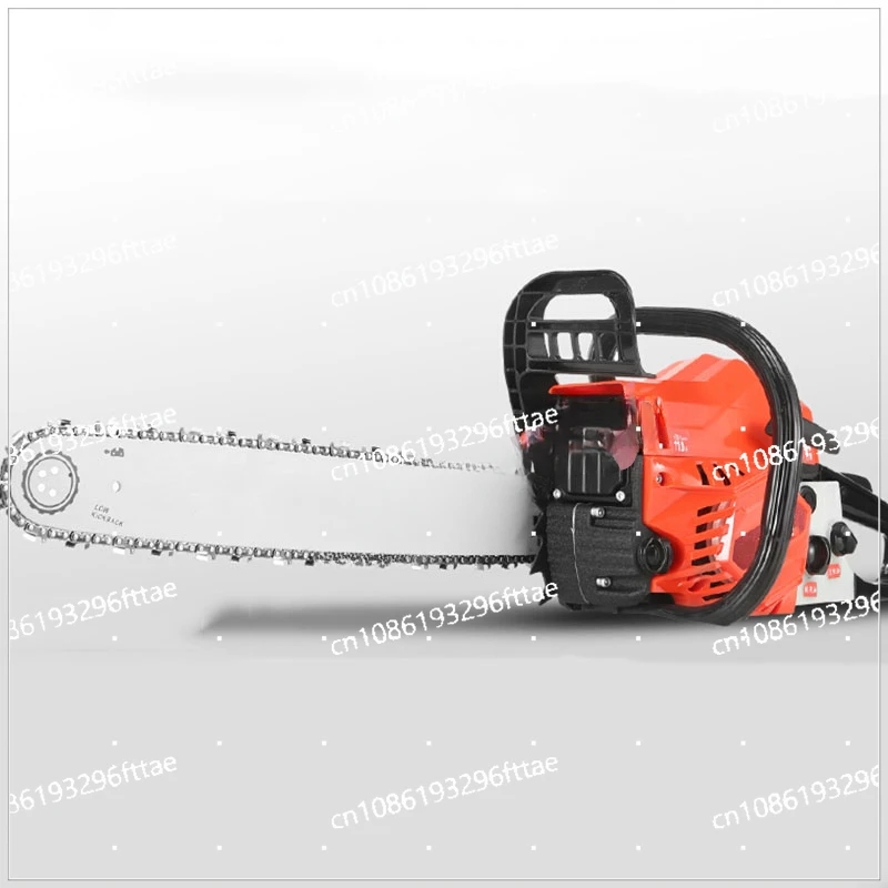 88.8KW 98CC Handle Chainsaw 4-stroke Air Cooled Gasoline Chain Saw Machine Cutting Wood Woodworking Tools 23800rpm