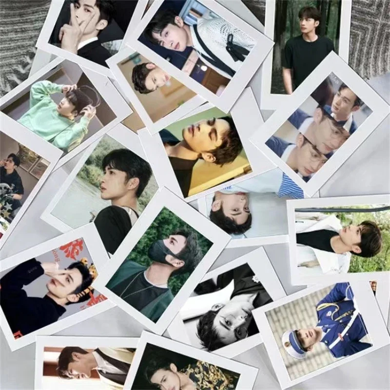 

30/50PC No Repeat Zhang Binbin Magazine Cover HD Posters Lomo Card Binbin Lifestyle Photos Pai Li De Photos 3 Inch Small Cards