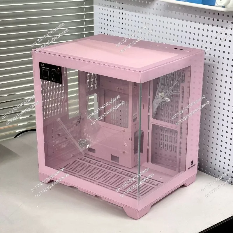 

Pink seaview room computer chassis MATX motherboard 240 water cooling secondary customisation