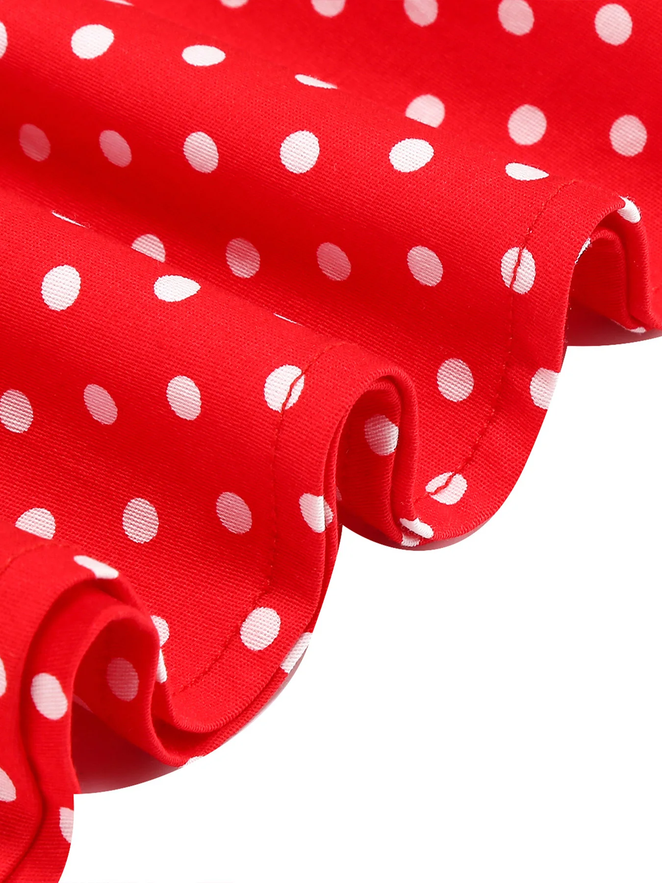 Tonval Halter Neck Polka Dot 1950s Fit and Flare Dresses Women Holiday Vintage Party Prom Shirred Back Belted Backless Dress
