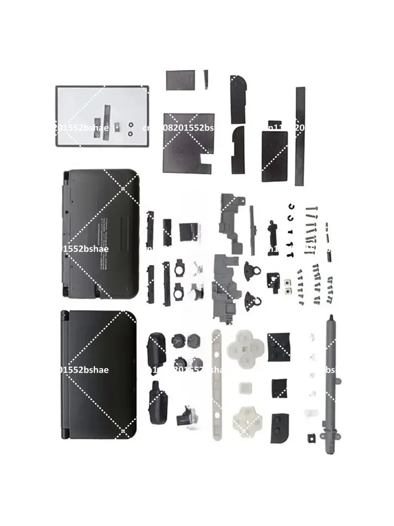 Console Shell Replacement for 3DS XL LL Front Back Faceplate Case Full Set