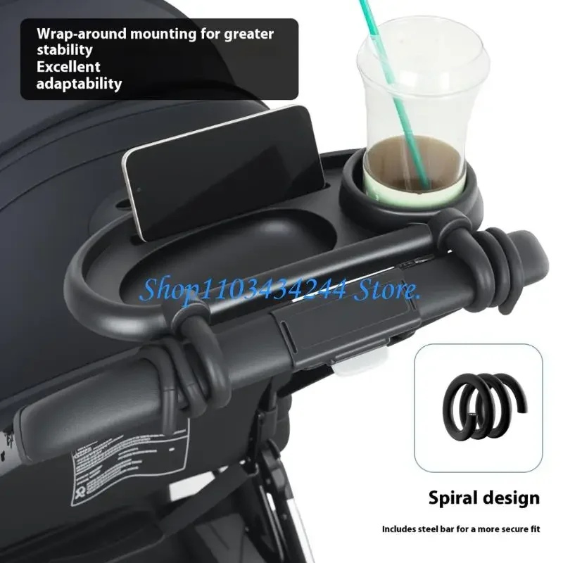 Strollers Organiser Tray Plate Easy Attach Mechanism Design For Food Essential