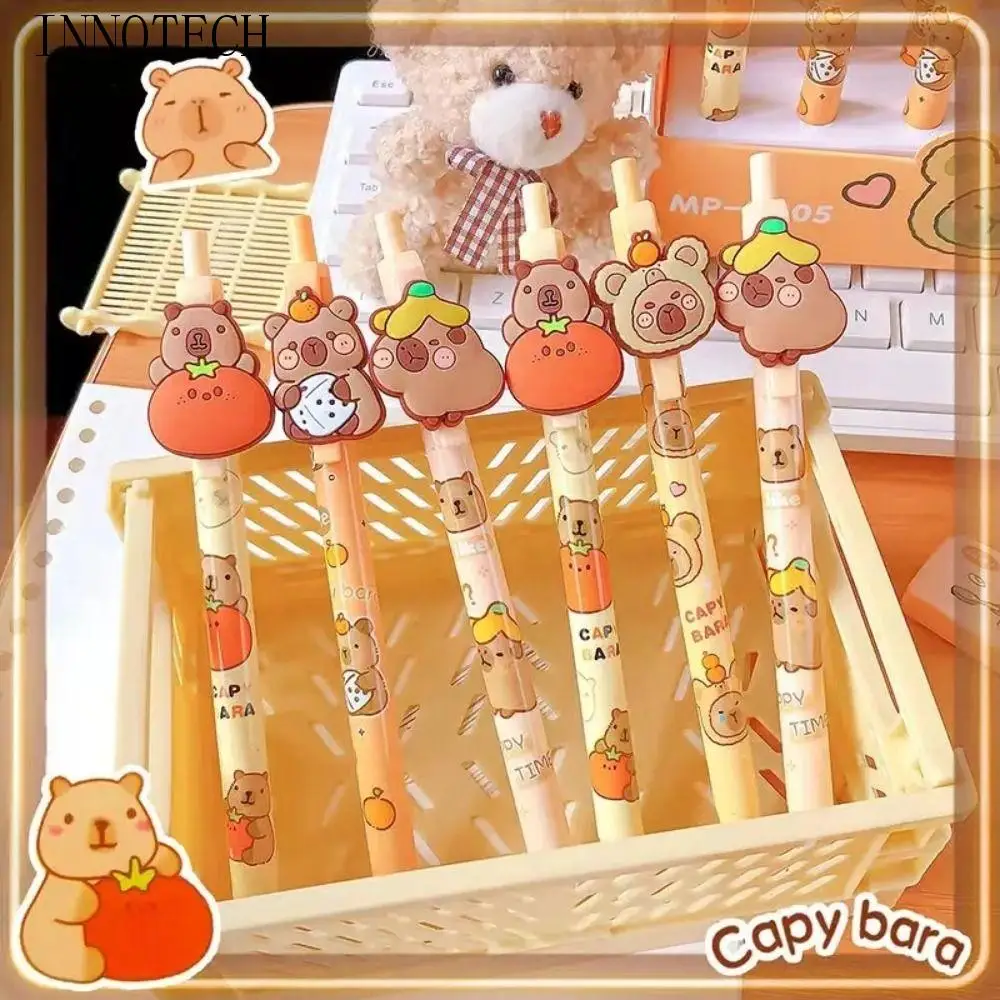 

INS Kawaii Capybara Mechanical Pencil Cartoon Cute 0.5mm Automatic Pencil Aesthetic Creative Propelling Pencil Writing