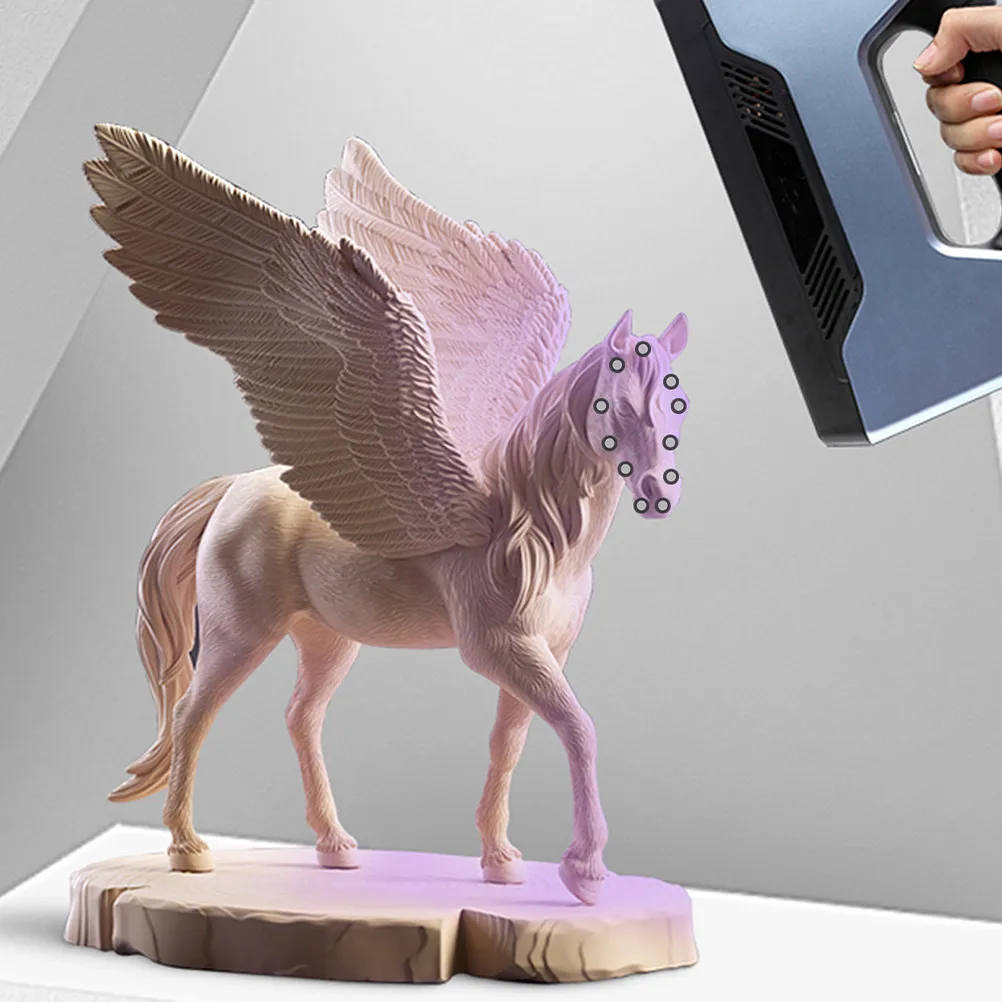 

3D Scanning Marker Reflective Film Marking Point For Precise Positioning Measurement Reference Stickers Engineering