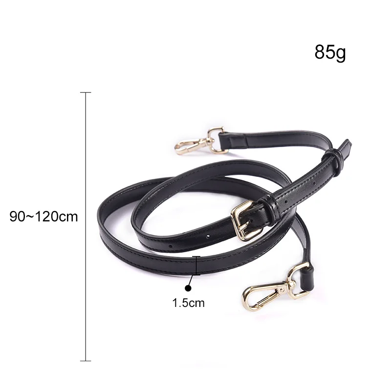 90-120cm Long Leather Shoulder Bag Strap O Bag Handles Diy Replacement Purse Handle For Handbag Belts Strap Bag Accessories