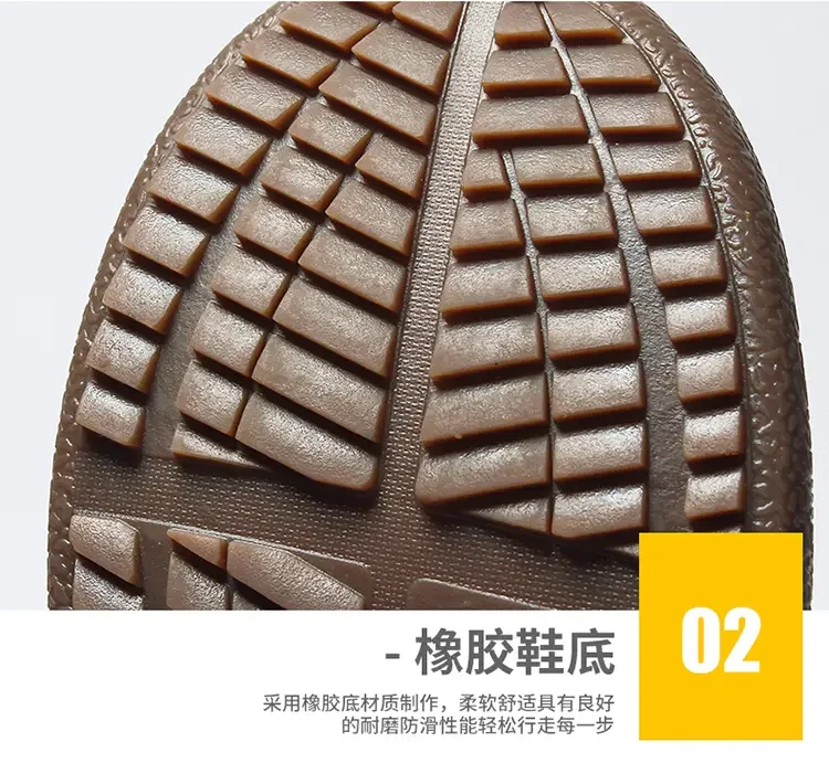 Men's Winter Warm Cotton Mop with Soft Sole and Thick Cotton Winter Boots, Indoor and Outdoor Couple's New 2025 Casual Shoes