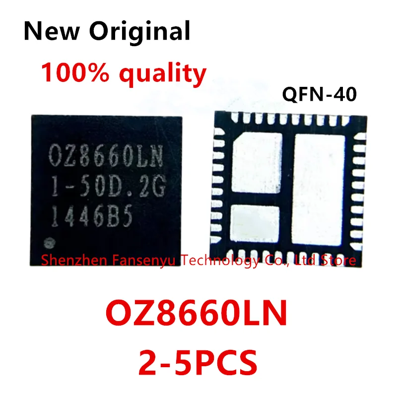 

(2-5piece)100% New OZ8660LN 8660LN QFN-40 Chipset