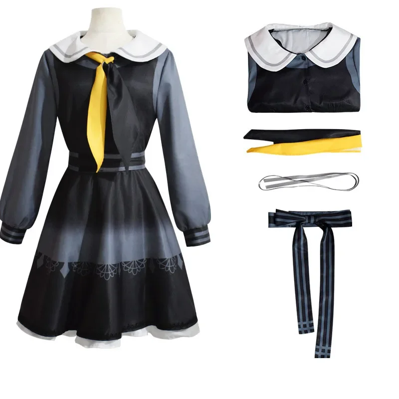 Shinonome Ena Cosplay Kostüm Perücke Anime Projekt Sekai Bunte Bühne Schuluniform Halloween Party für Frauen Mädchen