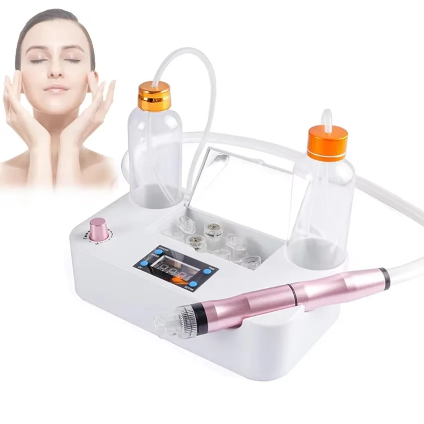 New Oxygen Therapy Jet Peeling Machine Small Bubble Blackhead Removal Facial Cleansing Beauty Device Hydra Dermabrasion Home Use