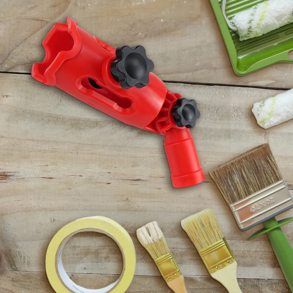 

Multi-Angle Paint Brush Extender Retractable Paint Roller Extension Pole Telescopic Rod High Ceilings Paint Edger Tool