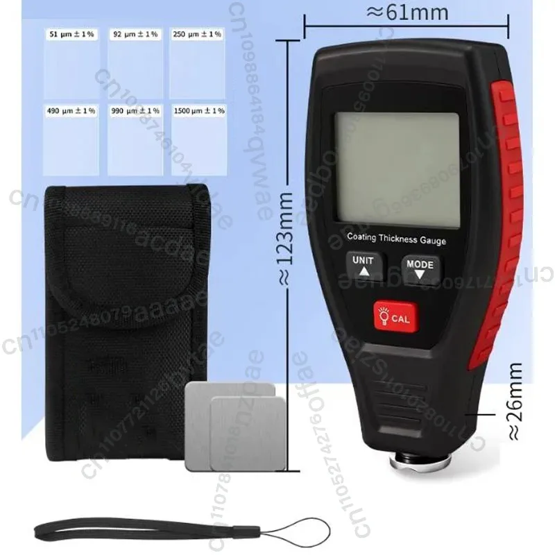 

Высокоточный измеритель толщины лакокрасочного покрытия для алюминиевых и железных поверхностей