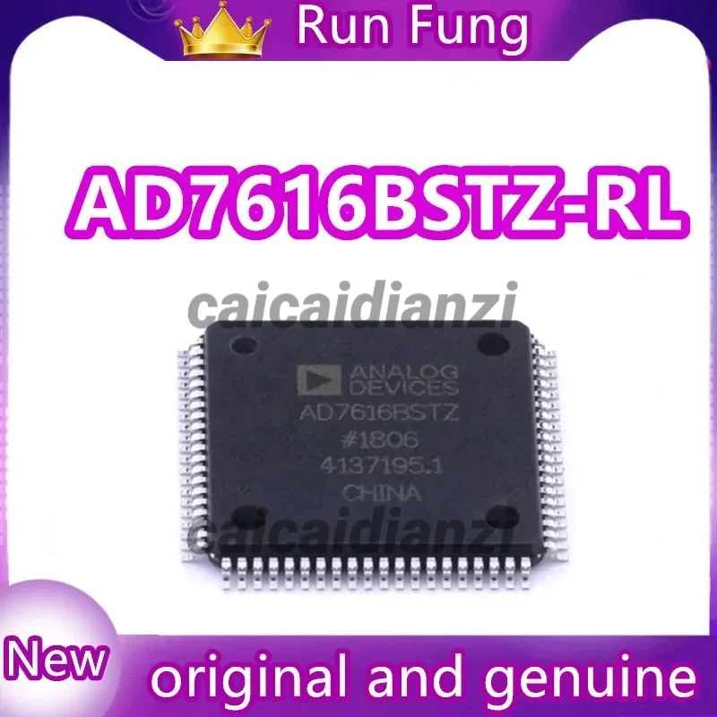 1~5pcs  AD7616BSTZ-RL AD7616BSTZ 16 Bit Analog to Digital Converter 16 Input 2 SAR 80-LQFP (14x14) New Original