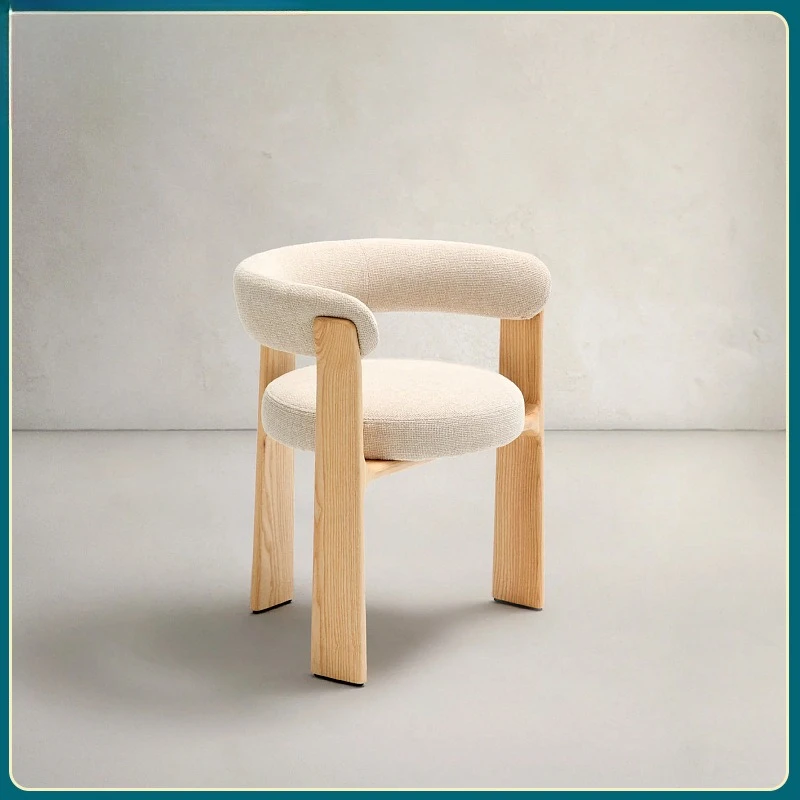 

Modern minimalist style designer, high-end solid wood chair
