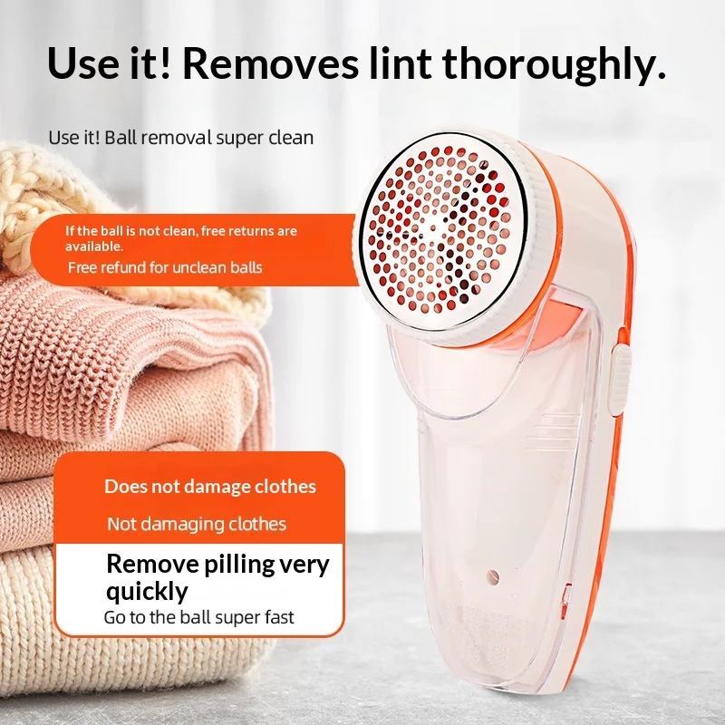 Cordless Electric Fabric Shaver Portable Lint Remover Fuzz Trimmer 1Pcs for Clothes Couch Wool Coat Home Travel Use