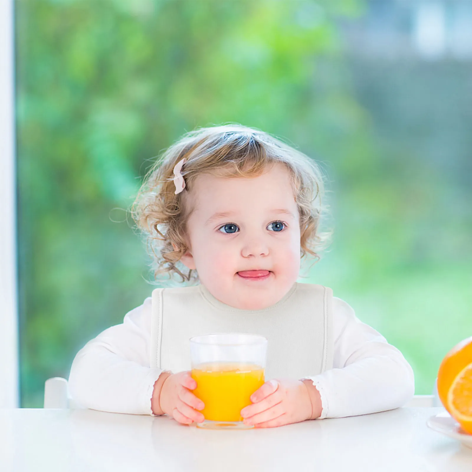 

8Pcs Toddler Bibs Soft Cotton Material Full Coverage Drooling Protection Easy Clean Reusable Teething Bibs for Babies