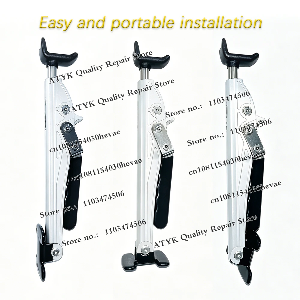 2026 NEW Portable Stainless Steel Motorcycle Lift Kit Chain Ratchet Lifting Structure Quick Lifting Lowering Clean Adjust Tool