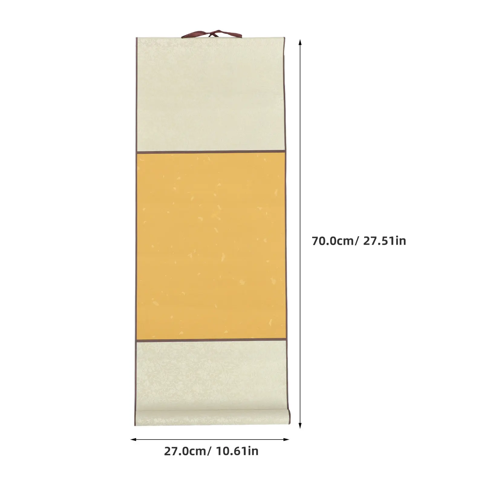 Traditional Chinese Calligraphy Scroll Blank Xuan Paper Roll for Brush Writing Painting Art Projects Wall Hanging Cultural Decor