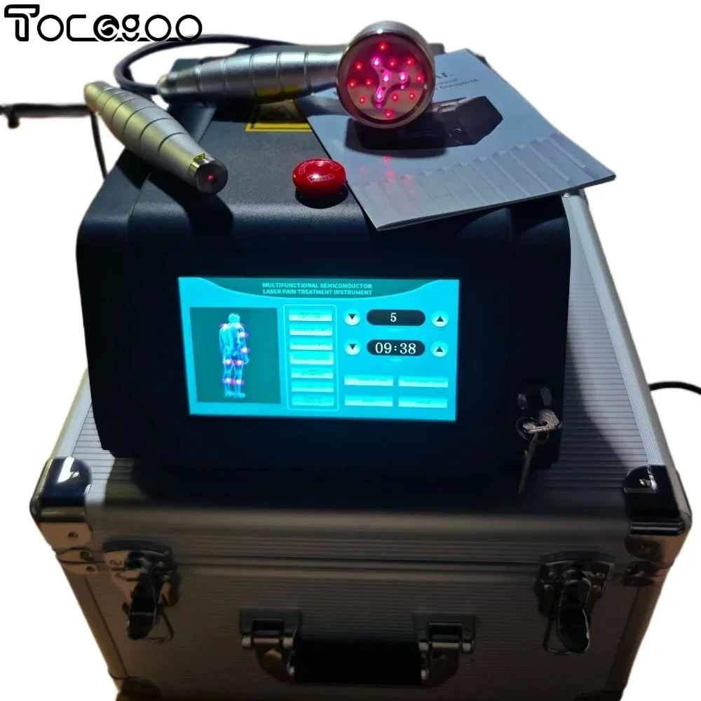 Profesjonalny laserowy aparat do fizjoterapii zimnej PMST EMTT Dioda 650Nm 808Nm Low Laser