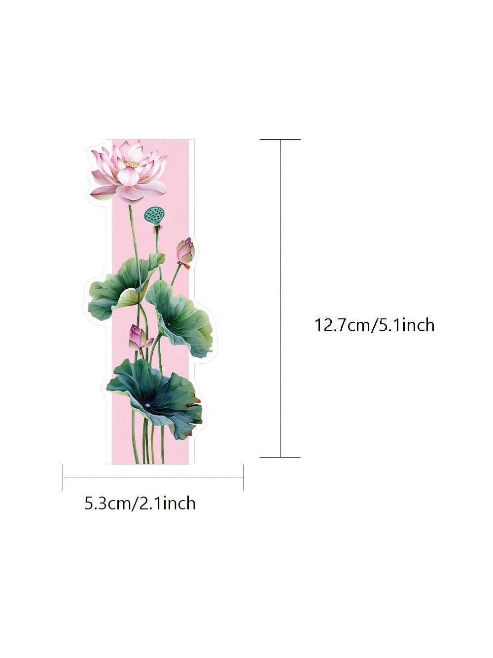 Imagem -03 - Flower Bookmarks para Leitura Book Page Markers Decoração Vegetal Faça Você Mesmo 30 Pcs