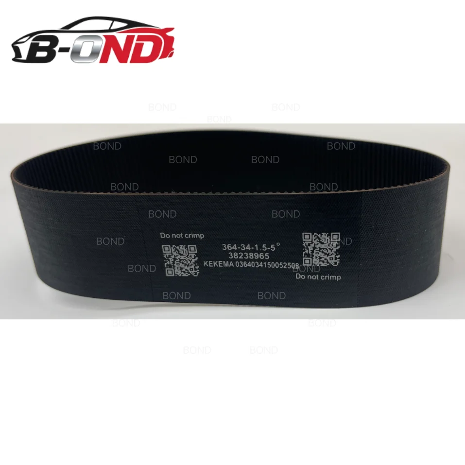 1PCS HNBR 38238965 Electric Power Steering Rack Belt For Raptor 364-34-1.5-5° 182Teeth