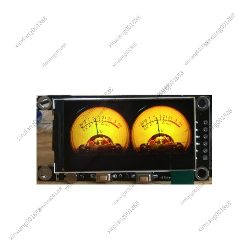 For Sound Control Pickup Module for Amplifier Analog VU Meter LCD Audio Level Color Spectrum Display Audio Modification Parts